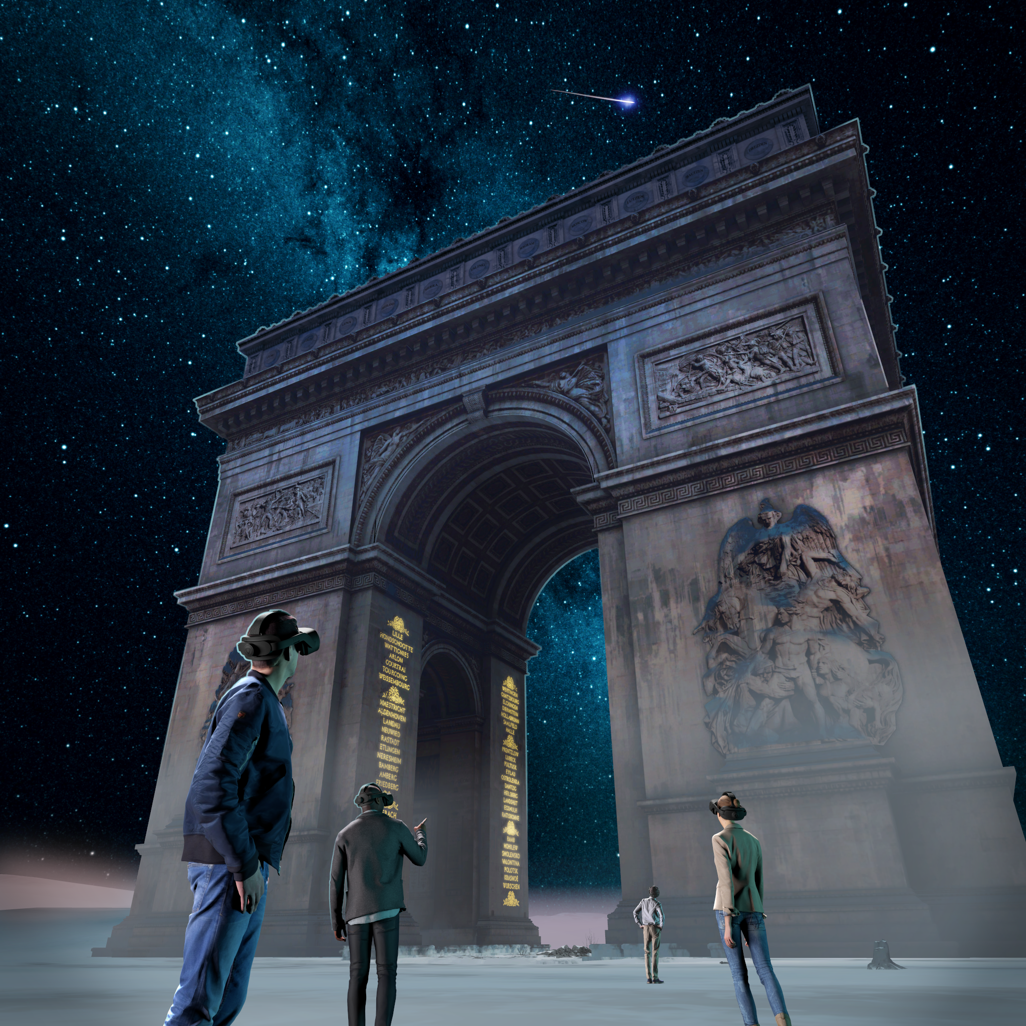 napoléon arc de triomphe
